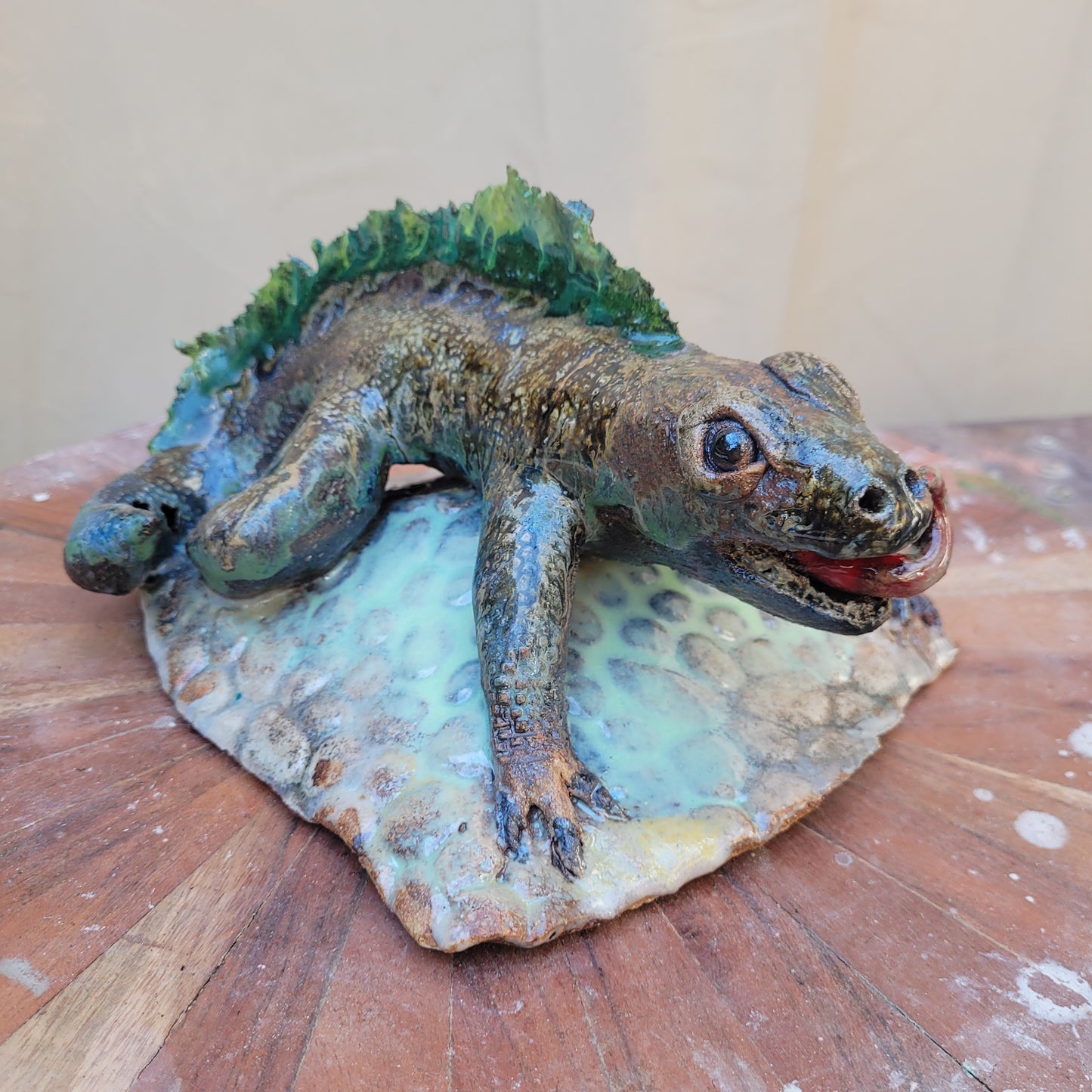 Lizard Fence Finial #4