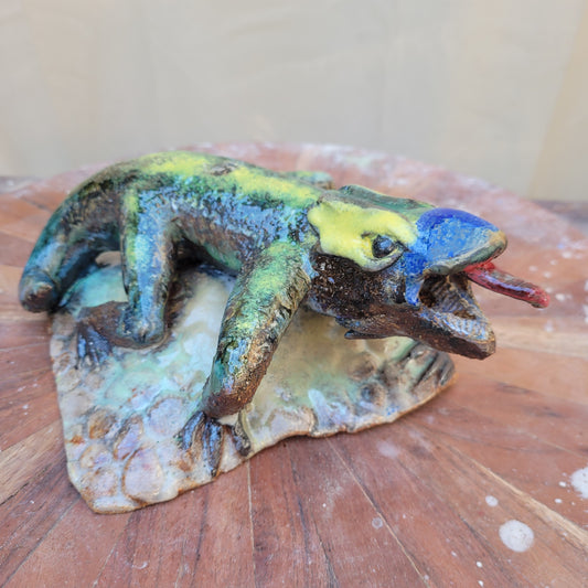 Lizard Fence Finial #2