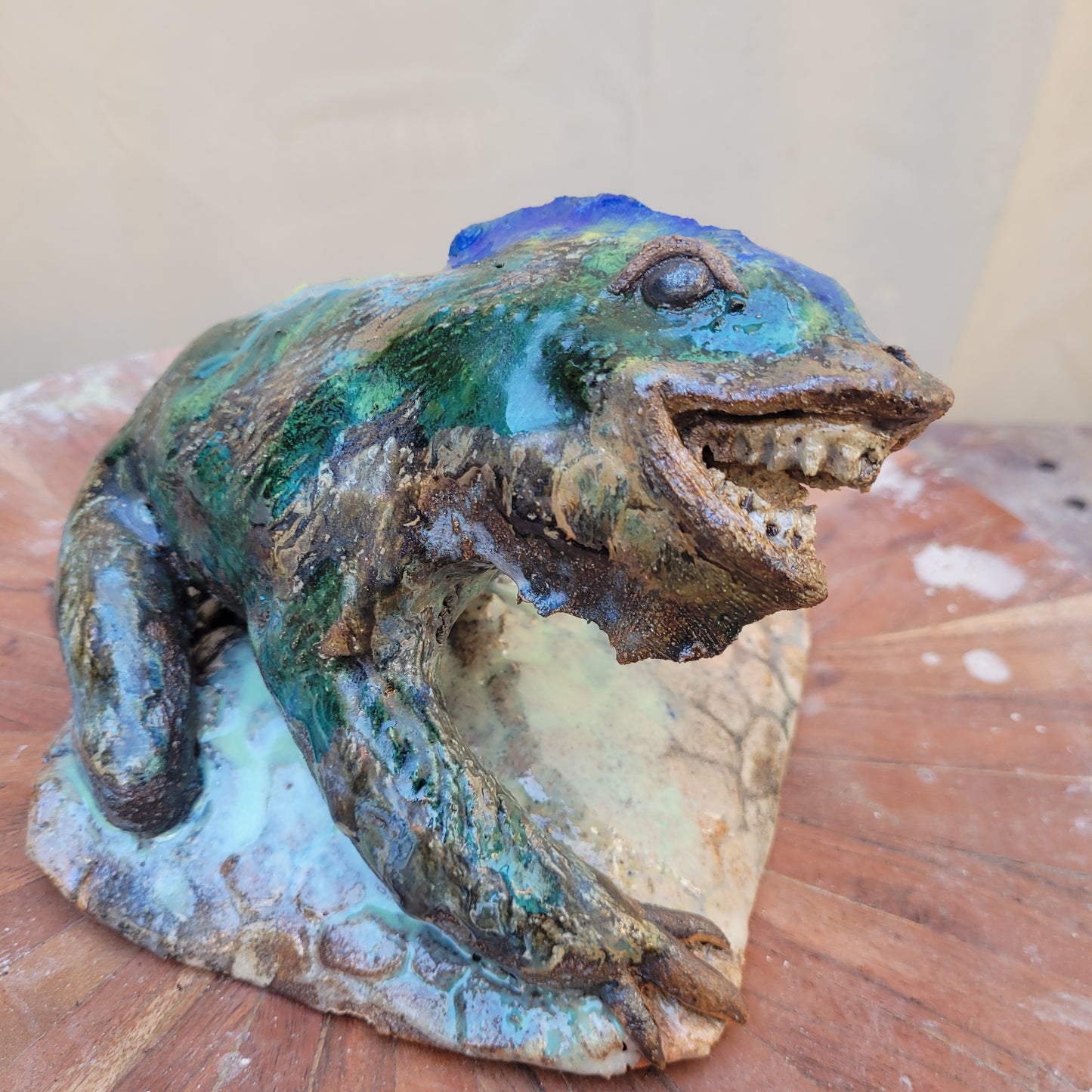 Lizard Fence Finial #5