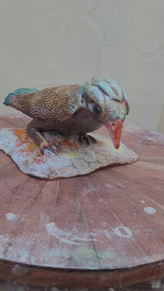 Fence Finial Birds #3