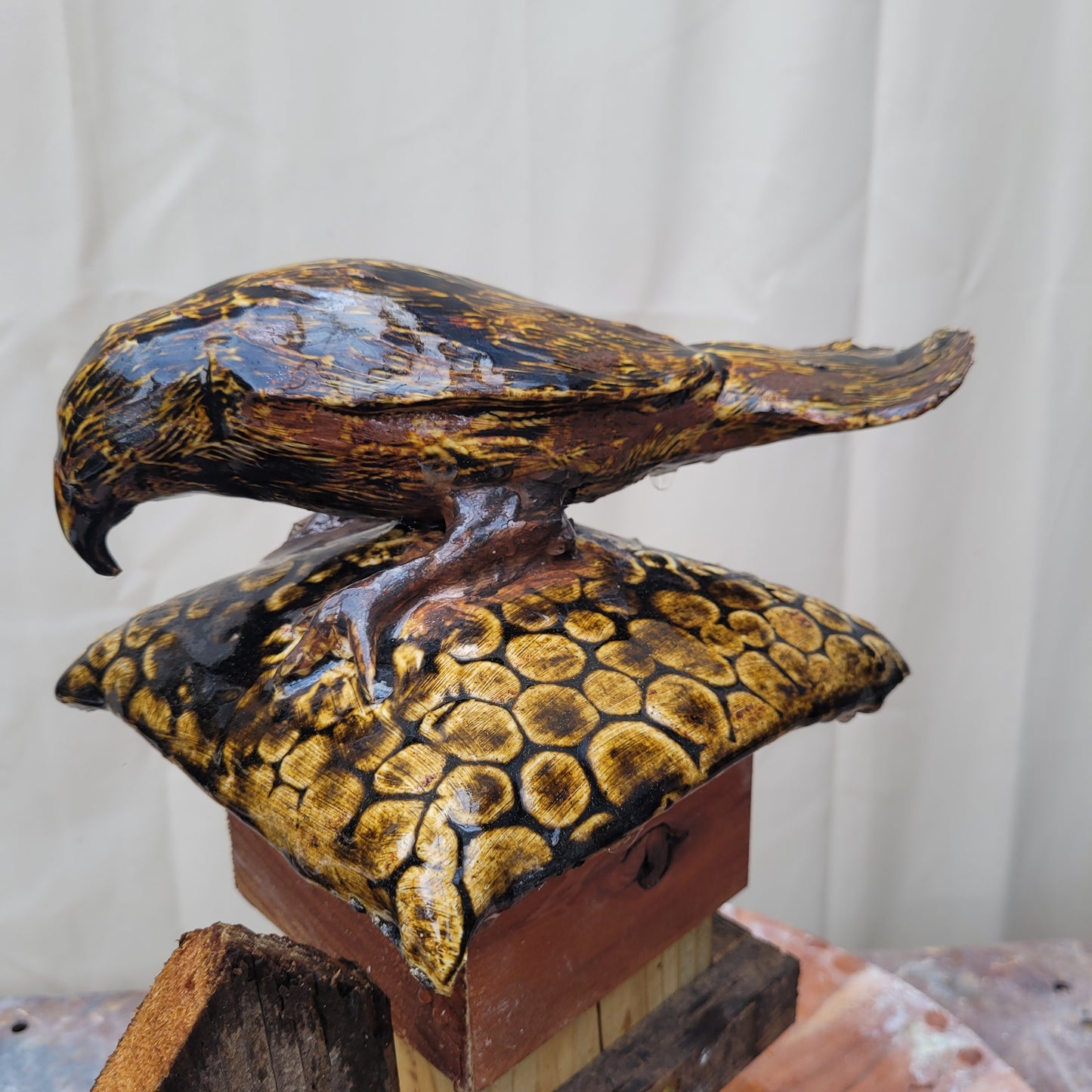 Fence Finial-Bird #3