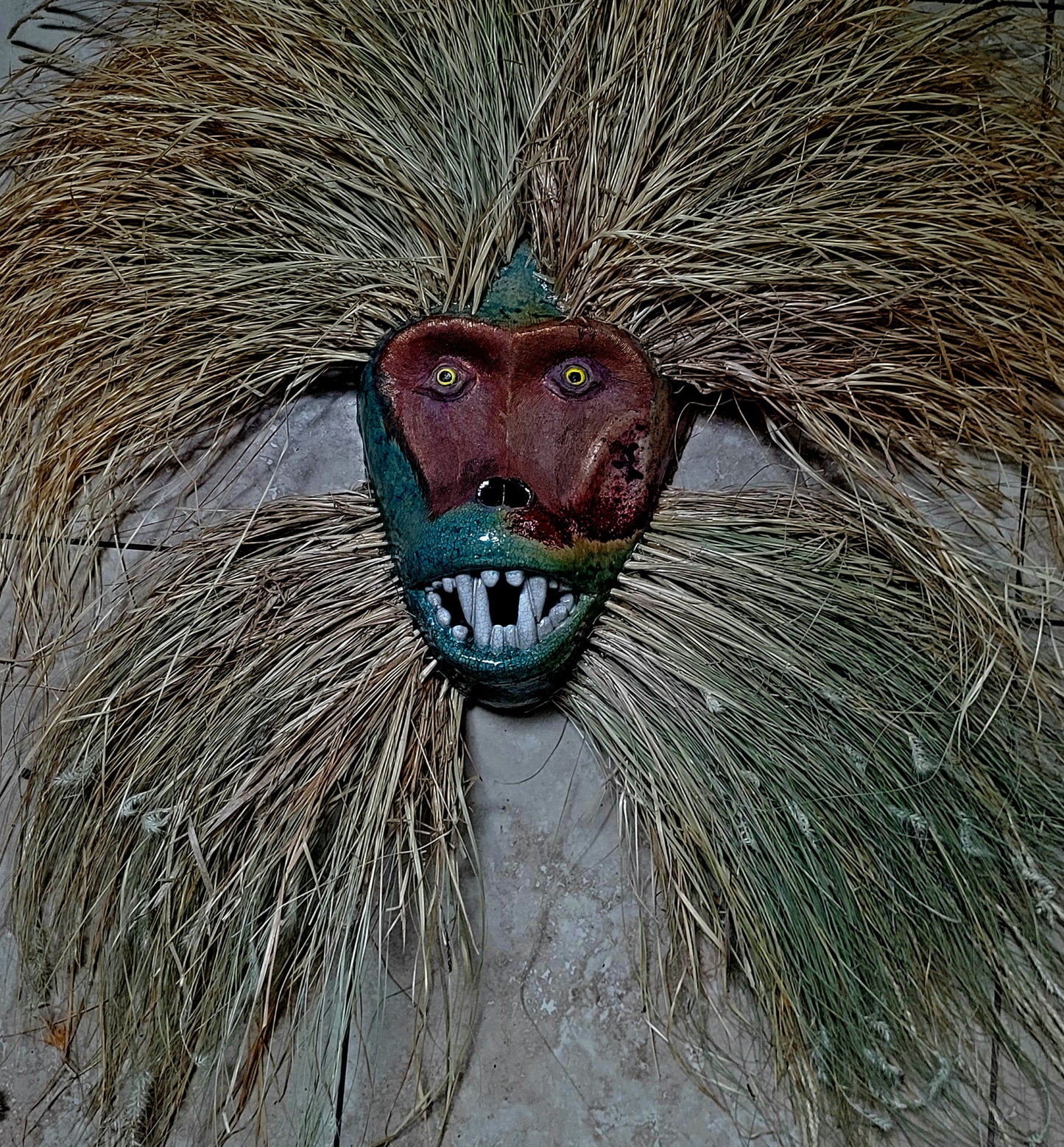 Animal Mask-Maned Baboon