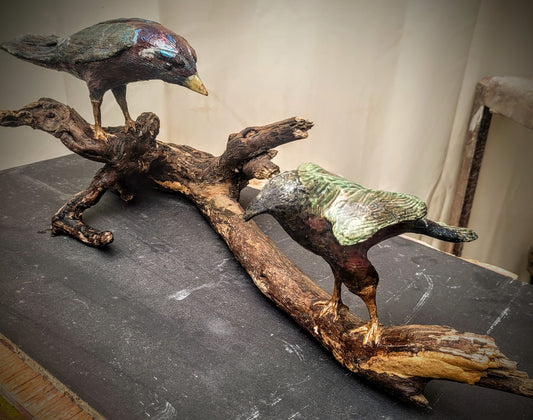 Two Birds on a Branch #3