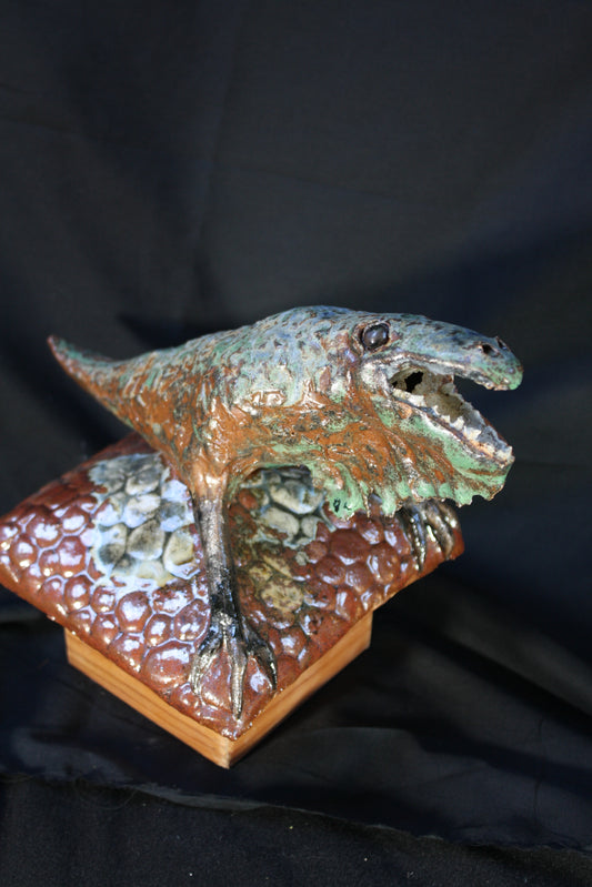 dragon fence finial