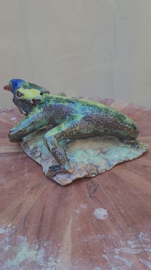 Lizard Fence Finial #2