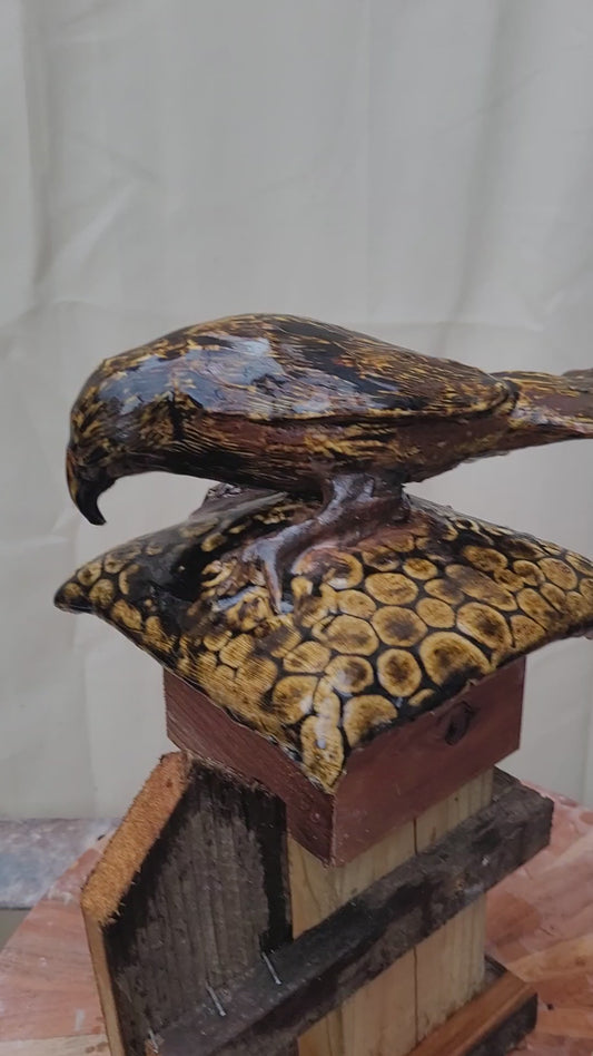 Fence Finial-Bird #3