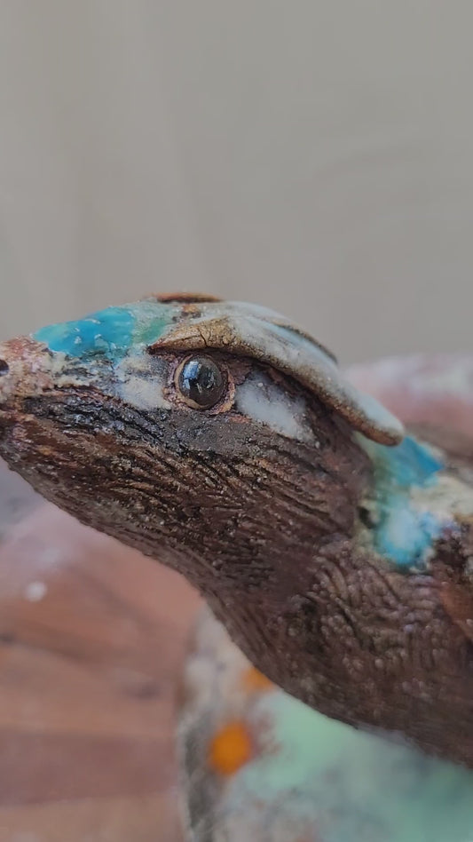 Blue Bird Fence Finial