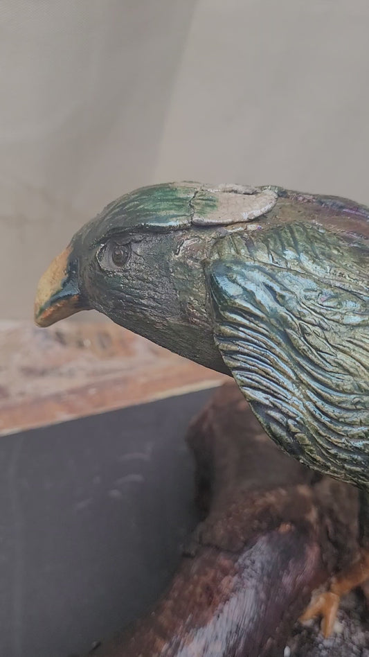 Three Birds on a Branch.